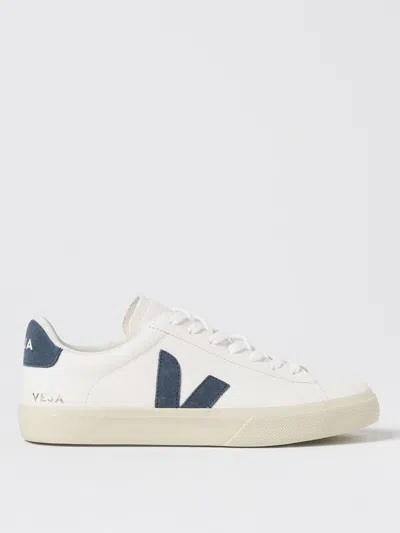 Veja White Chromefree Leather Campo Sneakers In Weiss