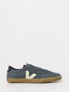 Veja Volley Suede Sneakers Color Light Blue In Blue