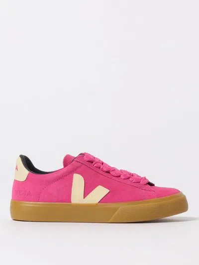 Veja Sneakers  Woman Color Fuchsia In Pink
