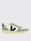 Veja V-10 Pure Black Clay In Green