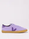 Veja Volley Sneakers In Viola Suede In Purple