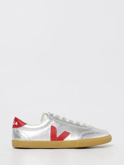 VEJA SNEAKERS VEJA WOMAN COLOR SILVER,H59218097
