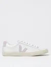 Veja Esplar Logo Leather Sneaker In White