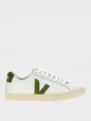 Veja Esplar Leather Sneakers White Kiwi In White