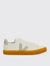Veja Campo Leather Sneaker In White Natural