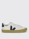 Veja Campo Leather White Nautico Natural Trainers In White