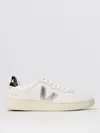 Veja V-90 Ot White Silver Black Sneakers In White