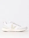 Veja Volley Sneakers In White Suede And Leather In White