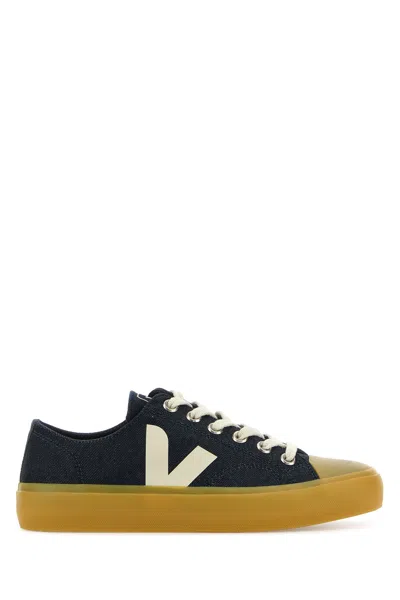 VEJA SNEAKERS WATA II IN DENIM  DONNA