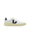 Veja V90 Chromefree Leather Sneakers In White