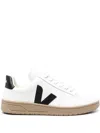 Veja V-12 Man Sneakers Off White Size 9 Leather In White