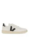 Veja 20mm Campo Leather Sneakers In White