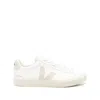 Veja Campo Bicolor Leather Low-top Sneakers In White