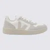 Veja White And Natural Sneakers In White_natural_pierre