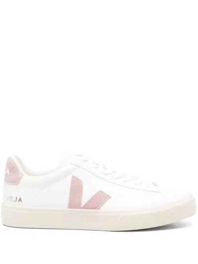 Veja Sneakers With Chromefree Leather And Suede Construction In White