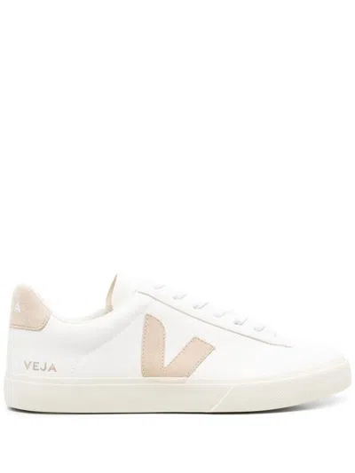 Veja Leather Sneakers In White