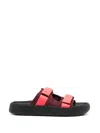 Veja Arpoador Slide Sandal In Red