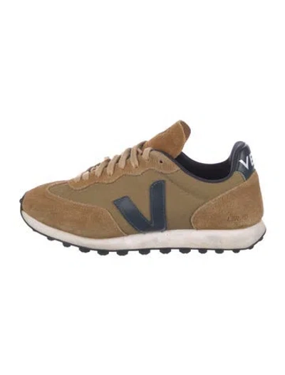 Pre-owned Veja Suede Athletic Sneakers In Brown