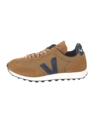 Pre-owned Veja Suede Athletic Sneakers In Brown