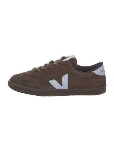 Pre-owned Veja Suede Athletic Sneakers In Brown