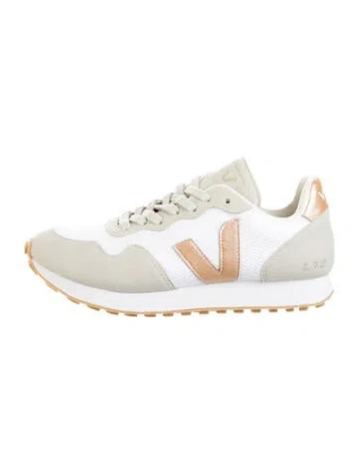 Pre-owned Veja Suede Athletic Sneakers In Grey/white
