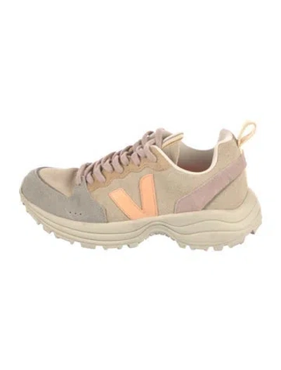 Pre-owned Veja Suede Athletic Sneakers In Neutral