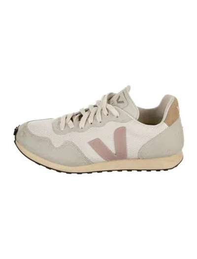 Pre-owned Veja Suede Athletic Sneakers In Neutral