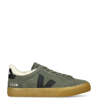 Veja Suede Campo Winter Low-top Sneakers