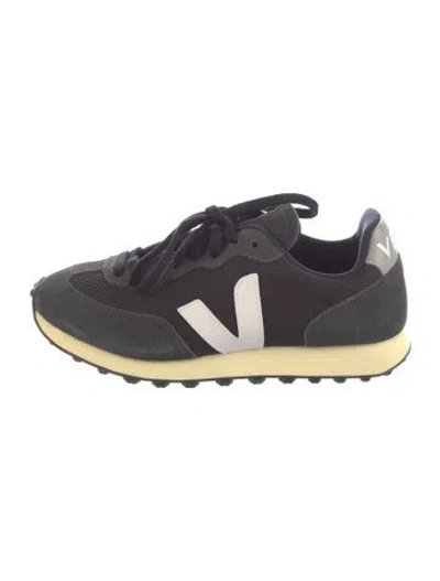 Pre-owned Veja Suede Colorblock Pattern Sneakers In Multi