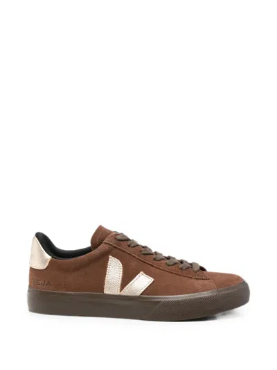 Veja Suede Logo-patch Sneakers In Animal Print