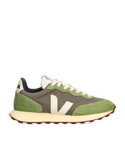 Veja Rio Branco Ii Ripstop Lace Up Trainers In Green