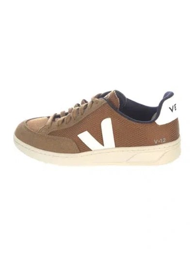 Pre-owned Veja Suede Sneakers In Brown