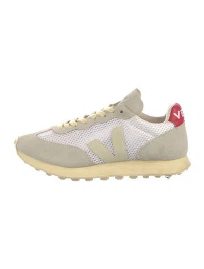 Pre-owned Veja Suede Sneakers In Neutral