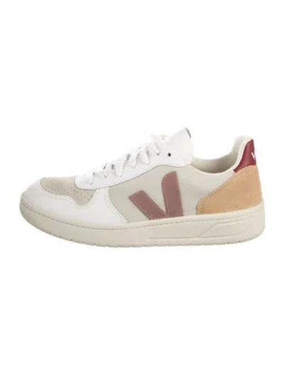 Pre-owned Veja Suede Sneakers In Neutral
