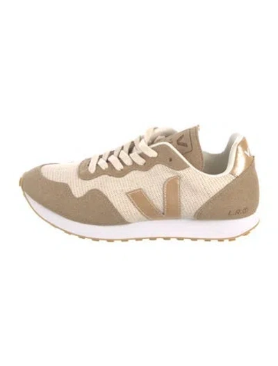 Pre-owned Veja Suede Sneakers In Neutral
