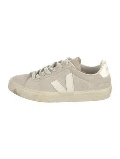 Pre-owned Veja Suede Sneakers In Neutrals