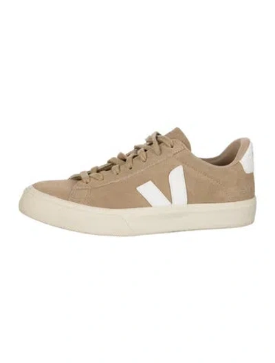 Pre-owned Veja Suede Sneakers In Neutrals