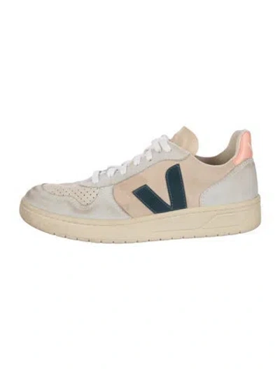 Pre-owned Veja Suede Sneakers In Neutrals