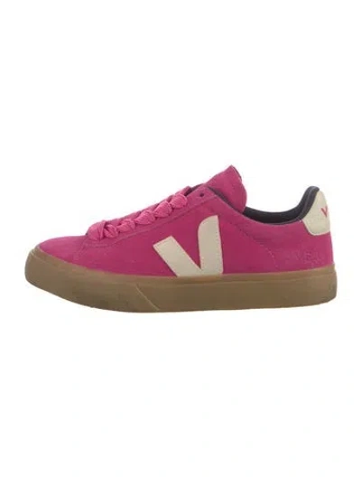 Pre-owned Veja Suede Sneakers In Purple
