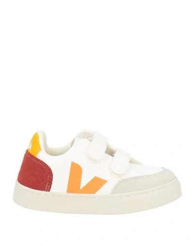 Veja Babies'  Toddler Sneakers Off White Size 8.5c Leather