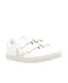 Veja Touch-strap Calf-leather Shoes In White