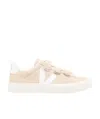 Veja Touch-strap Low-top Sneakers In White