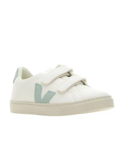 Veja Touch-strap Low-top Trainers In White