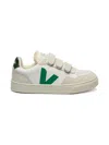 Veja Kids O.t Leather Small V-90 Trainers In Multi
