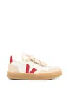 Veja Touch-strap Leather Sneakers In White