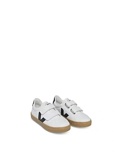 Veja Unisex Esplar Low Top Sneakers - Little Kid In White Black Natural