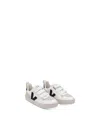 Veja Unisex V-10 Velcro - Toddler In White/black