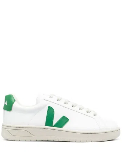 Veja Recife Chromefree Leather Men Sneaker In White Emeraude