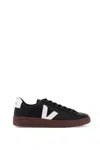 Veja Black Urca Cwl Sneakers In Black White (black)