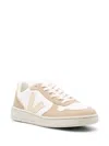 Veja V10 Chromefree Leather Sneakers In White